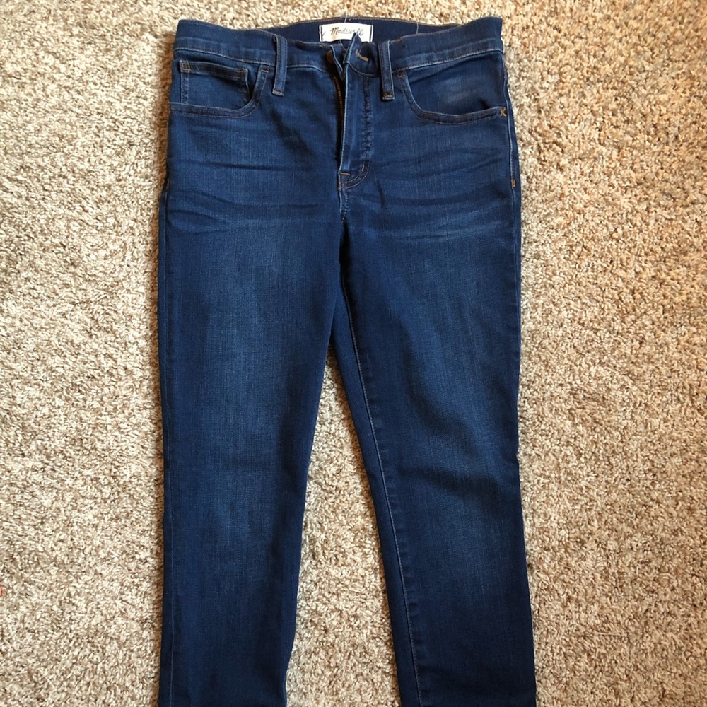 Madewell Roadtripper skinny jeans, size 27